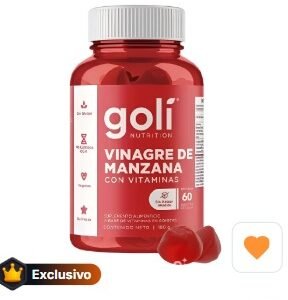 gomas goli nutrition vinagre de manzana